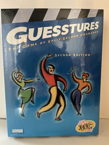 Vtg guesstures board - game, 2nd