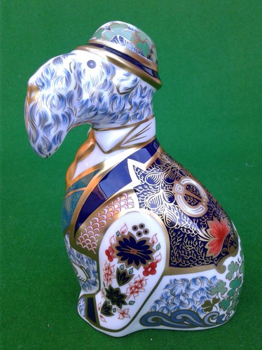 Royal crown derby irish blue - crown,