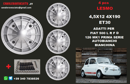 Vintage abarth lesmo - abarth, 500