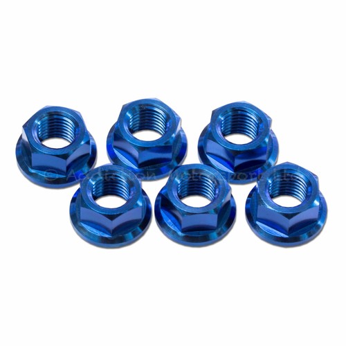 Blue titanium rear - blue, sprocket