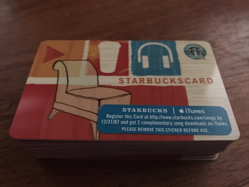 Starbucks card 2007 - starbucks,
