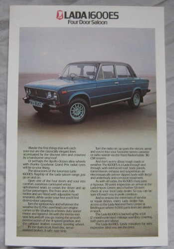 Lada 1600es four door saloon - 1600es,