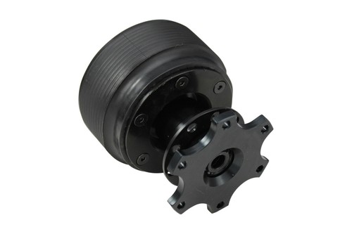 Black quick release steering - black,