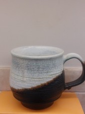Studio Art Pottery MUG Ridged