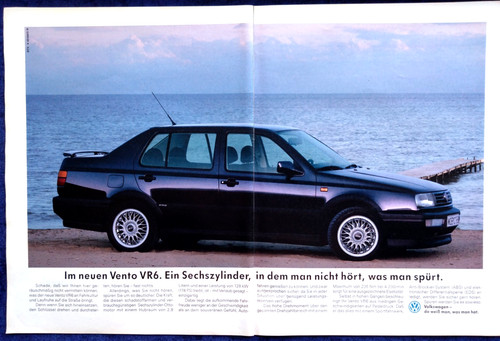 1992 vento vr6 - vento, sedan