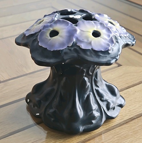 Vintage petunia ceramic posy - ceramic,