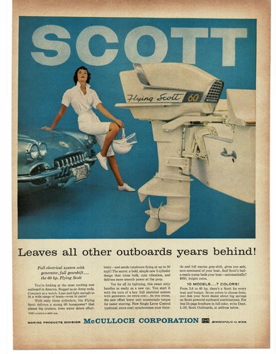 1959 mcculloch flying scott - flying, 60