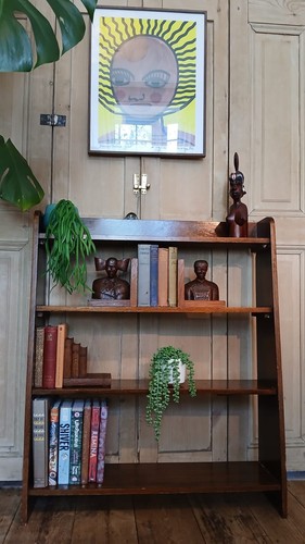Antique oak open - antique,