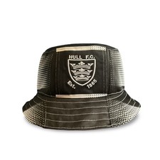 HULL FC Rugby League Bucket Hat from Upcycled Official ISC Shirt 