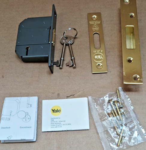 Mortice deadlock inch 64mm - inch,