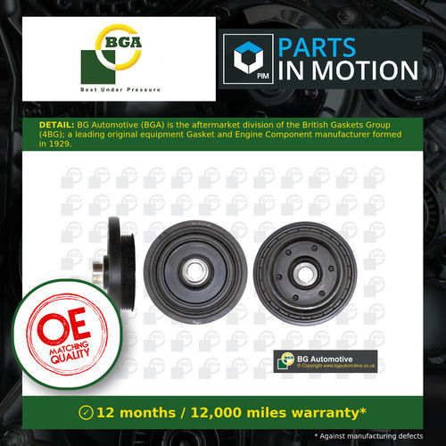 Crankshaft pulley dp1203 - (tvd),