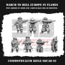 15mm WW2 British Rifle Company (winter gear) 72 figures Flames of War etc