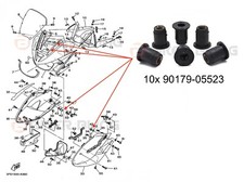 10 Yamaha TDM 900 2002-2010