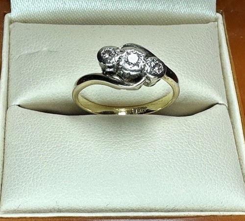 18ct gold diamond - diamond, engagement