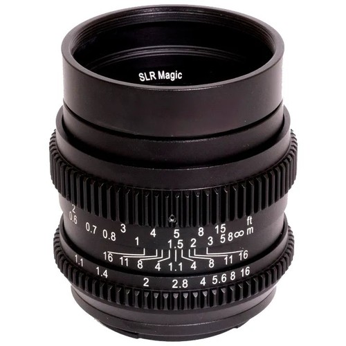 Slr magic cine 50mm - cine, f/1.1