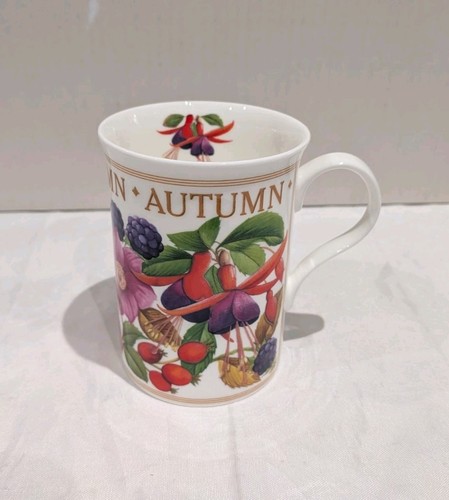 Crown trent autumn floral mug - autumn,