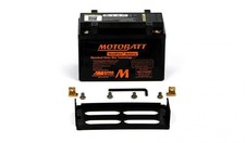 Black Battery Motobatt For Suzuki LTZ 400 (Quad Sport) 2003-2018