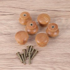  6 Pcs Round Mushroom Shape