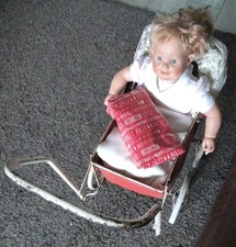 Vintage Lines Bros Dolls Pram