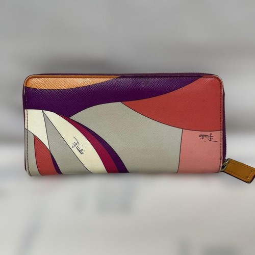 Emilio pucci long wallet 7in - pucci,