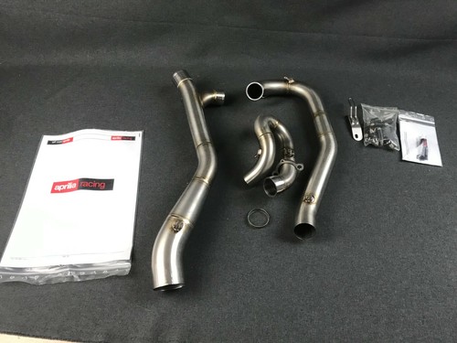 Aprilia rxv steel exhaust - s/steel,