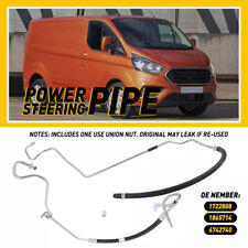 High&Low Fits Ford Transit Custom Power Steering Hoses Pipes 2.2 FWD 2013 - ON
