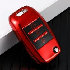 Red Car Key Case Kia Carens/Ceed/Optima/Picanto/Rio/Sorento/Soul/Sportage/Xceed