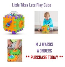 Little Tikes Lets Play Cube - BOXED - ** GREAT GIFT ** 