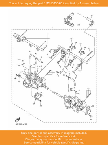 Yamaha throttle body assy - throttle,