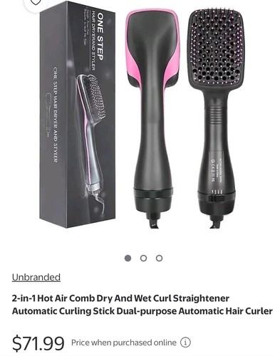 Hair dryer brush blow - hair,