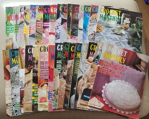 Vintage crochet monthly - vintage,