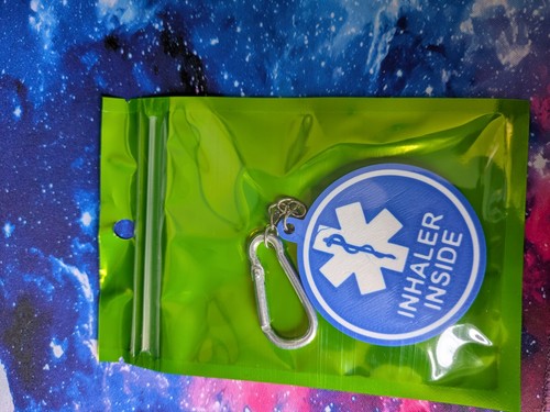 Inhaler inside bag charm - charm, life