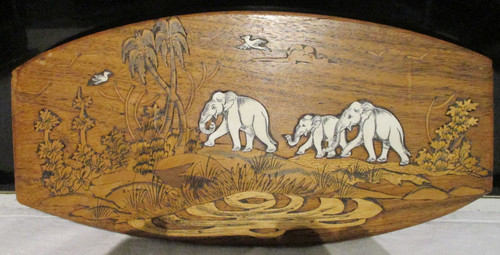 Vintage indian marquetry - indian,