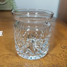 Webb Corbett Crystal Vase –