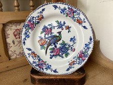 Antique Blue Plate "Mayfair" Wood & Sons, Woods Ware.