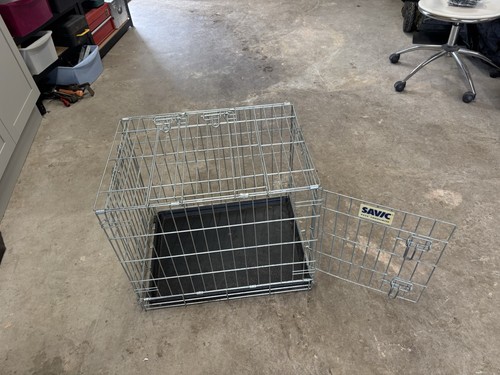 Savic folding dog crate with - savic,