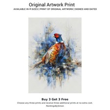 Common Pheasant | Print on