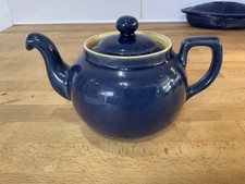 Denby Cottage Blue Teapot 1 3/4 Pts