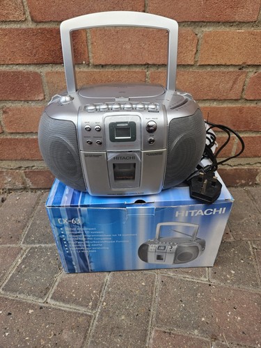 Hitachi cd cassette - hitachi, cx-63