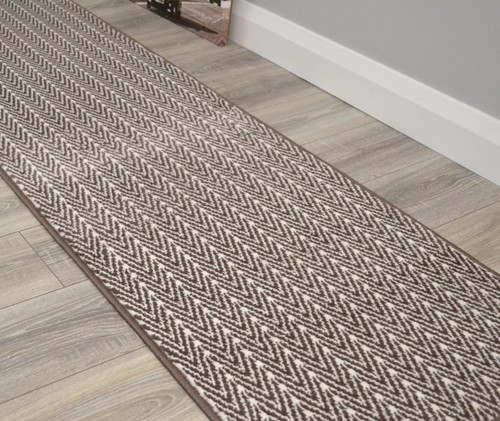 Herringbone rug hall runner - herringbone,