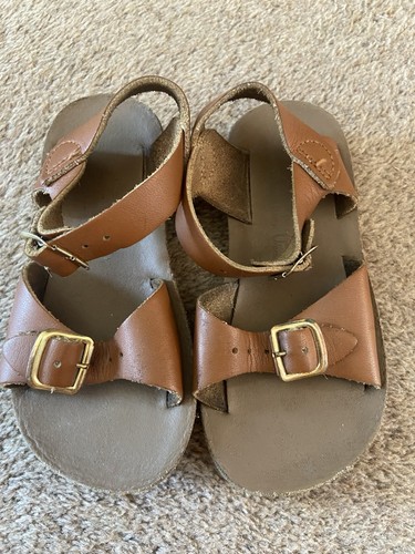 Salt water sandals - water, kids