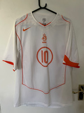 Holland Away Football Shirt 2004/06 Van Der Vaart Soccer Jersey - XL