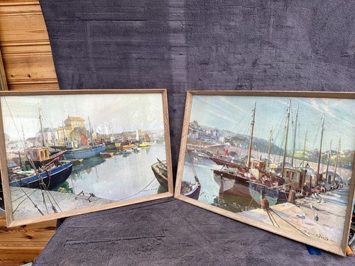 Pair vernon ward - vernon, framed