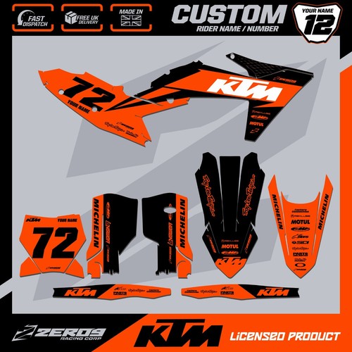 Ktm motocross graphics - motocross, graphics,