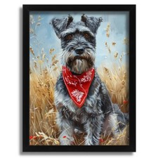 Noble Schnauzer Portrait -