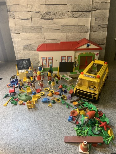 Playmobil vintage school bus - playmobil,