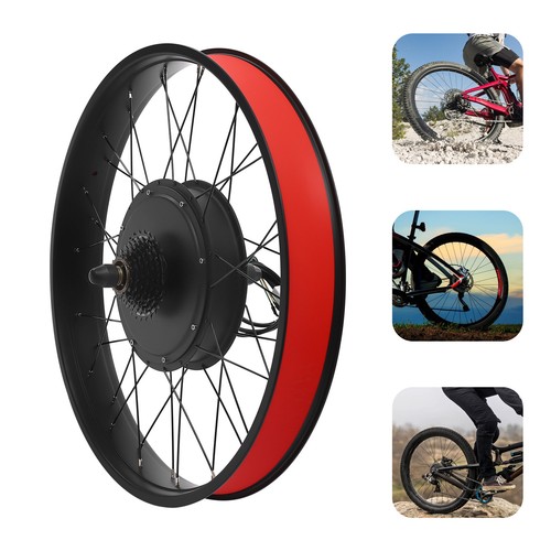 Fat tire electric bicycle - 26",