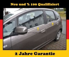 Window trims R+L 4 pieces STAINLESS STEEL suitable for Honda Jazz 2007-2016