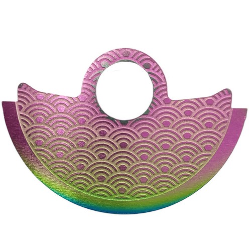 Rainbow color metal sheet - color,