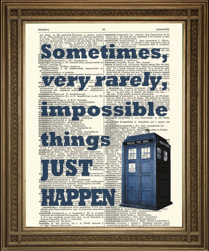 Doctor who tardis print - who,